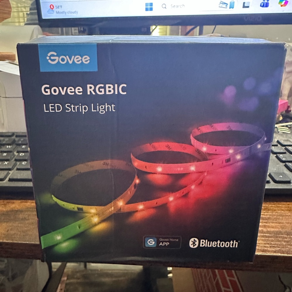 Govee RGBIC LED Strip Light - Multicolor - Picture 2 of 6